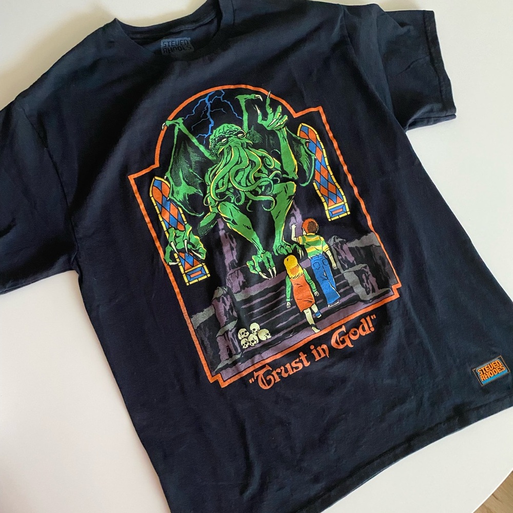 Steven Rhodes Graphic Tee "Trust In God"